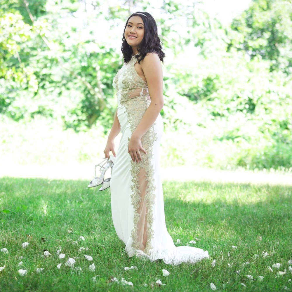 A formal gown for prom